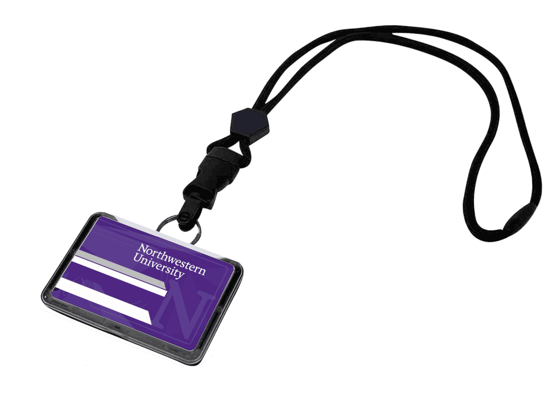 generic lanyard pass card for entry to a building